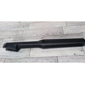 Retired Pampered Chef Black Nylon Serrated Serving Tongs Kitchen Utensil